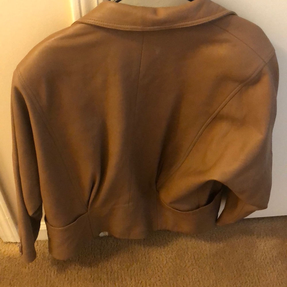 Tan Letter jacket - Picture 2 of 3